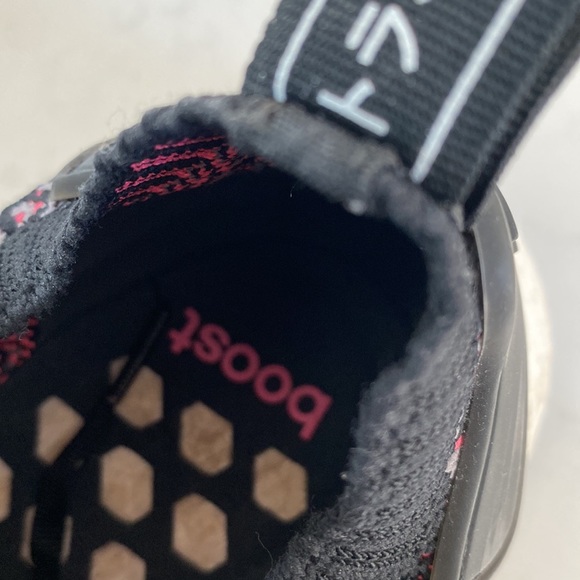 Adidas NMD_R1 solar pink, black, gray CQ2386 men’s size 9 - Picture 5 of 6